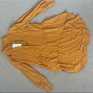 Yellow Zara Top (brand new)